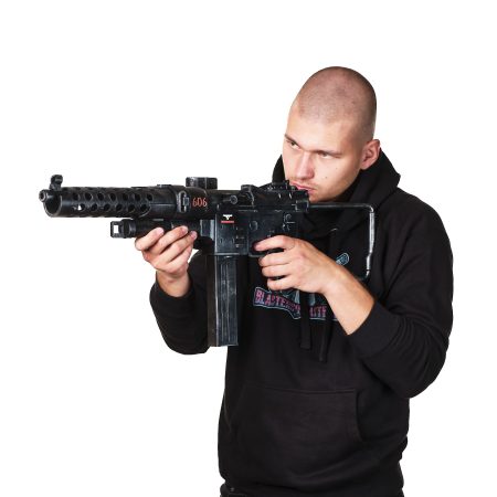 Submachine Gun (SMG) prop replica from Volfenstein by Blasters4Masters