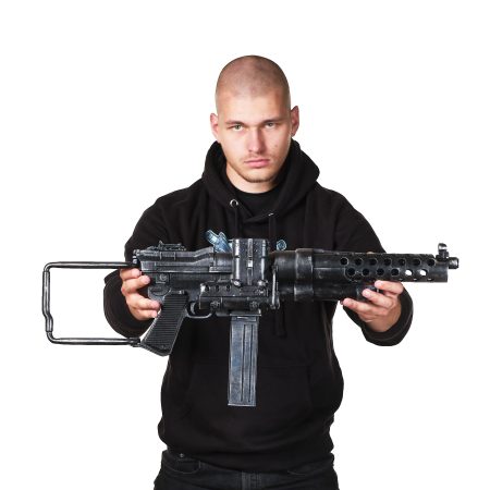 Submachine Gun (SMG) prop replica from Volfenstein by Blasters4Masters