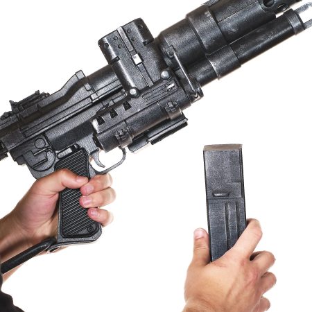 Submachine Gun (SMG) prop replica from Volfenstein by Blasters4Masters