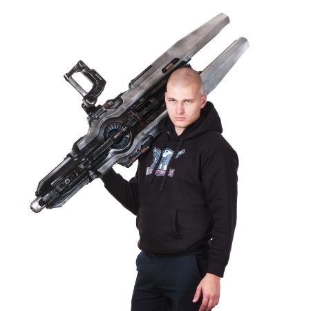 Gauss Cannon replica prop from Doom by Blasters4Masters