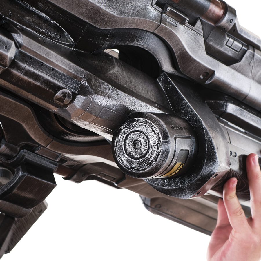 Gauss Cannon replica prop from Doom by Blasters4Masters