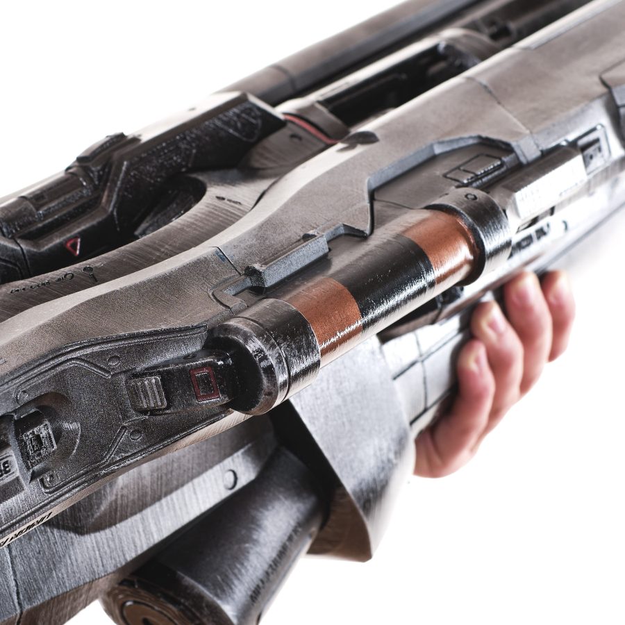 Gauss Cannon replica prop from Doom by Blasters4Masters
