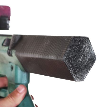 Rebecca’s SMG TKI-20 replica prop from Cyberpunk 2077 by Blasters4Masters