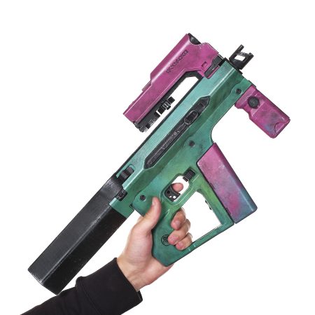 Rebecca’s SMG TKI-20 replica prop from Cyberpunk 2077 by Blasters4Masters