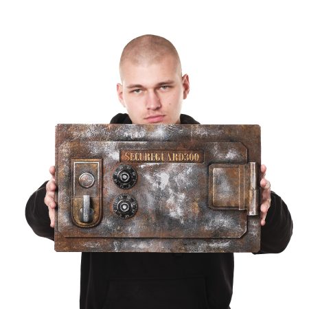 Wall safe replica prop from Fallout 76 by Blasters4Masters