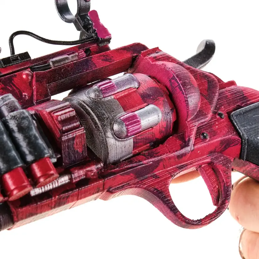 Dastardly Maggie Jakobs Pistol Replica Prop From Borderlands 3 By Blasters4Masters 3