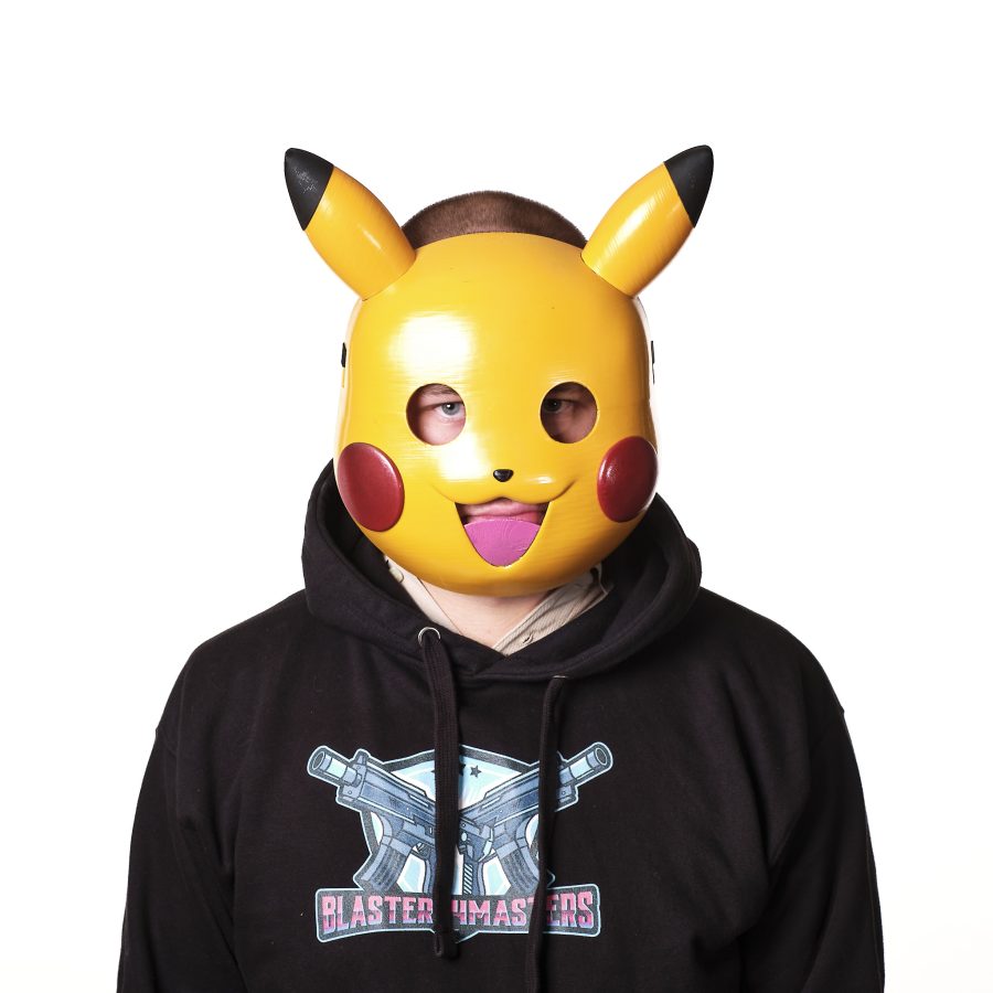 Pikachu mask replica prop by Blasters4Masters