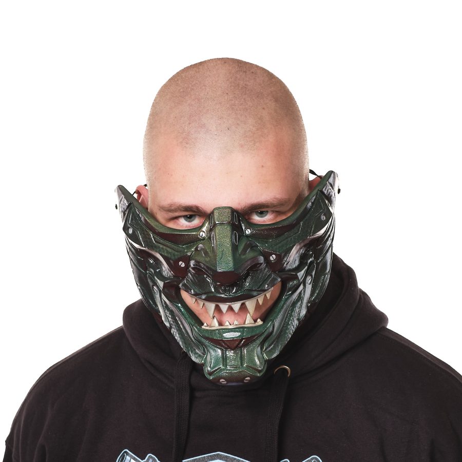 Tetsumori Oni Mask Cyberpunk