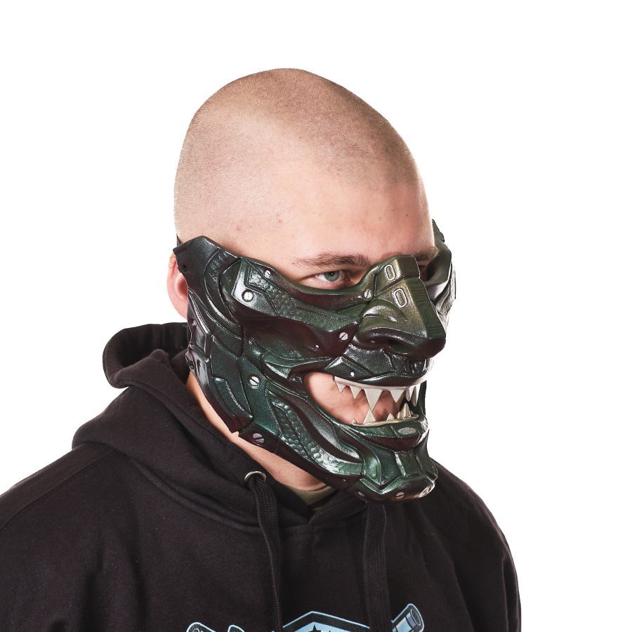 Tetsumori Oni Mask Cyberpunk