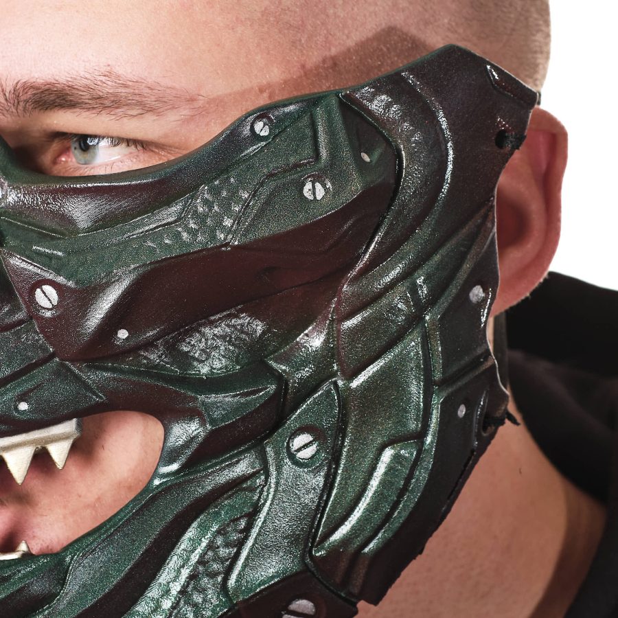 Tetsumori Oni Mask Cyberpunk