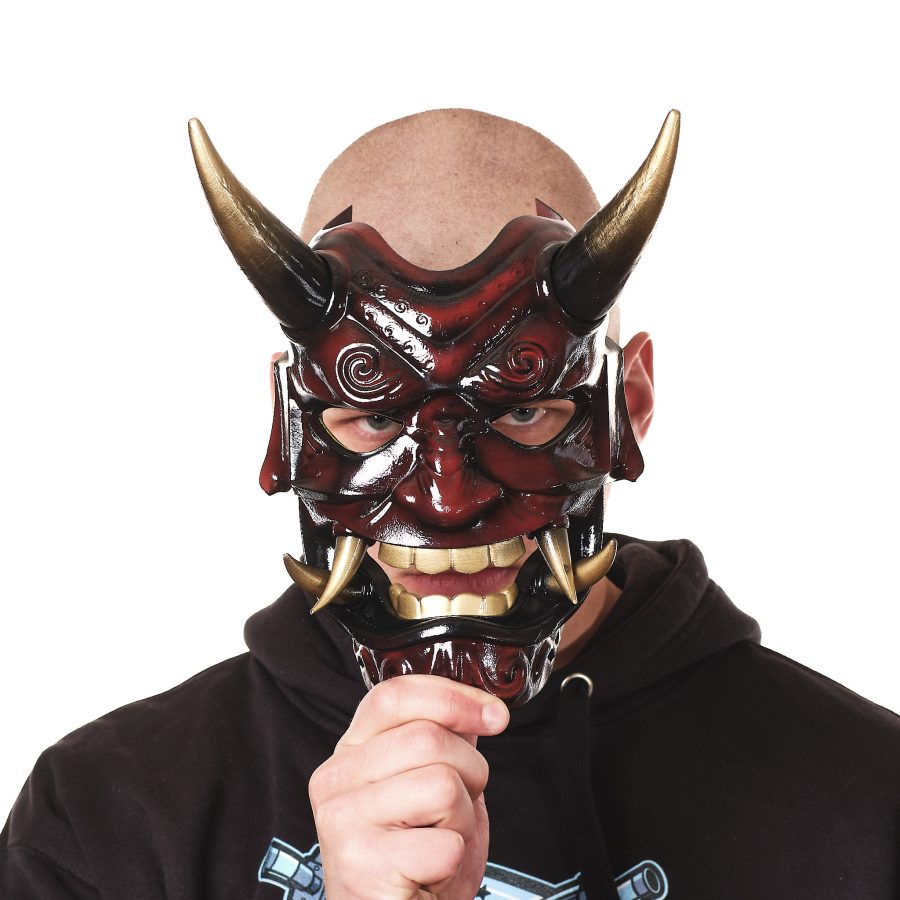 Crimson Tyrant Oni Mask