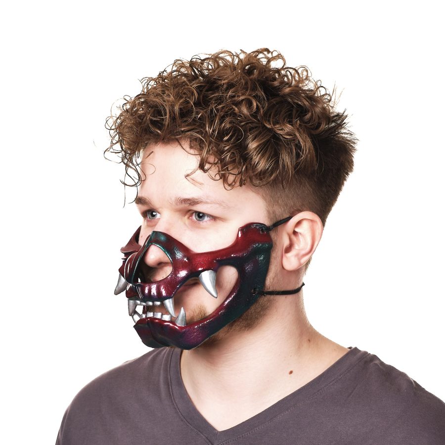 Oni Skull Face Mask