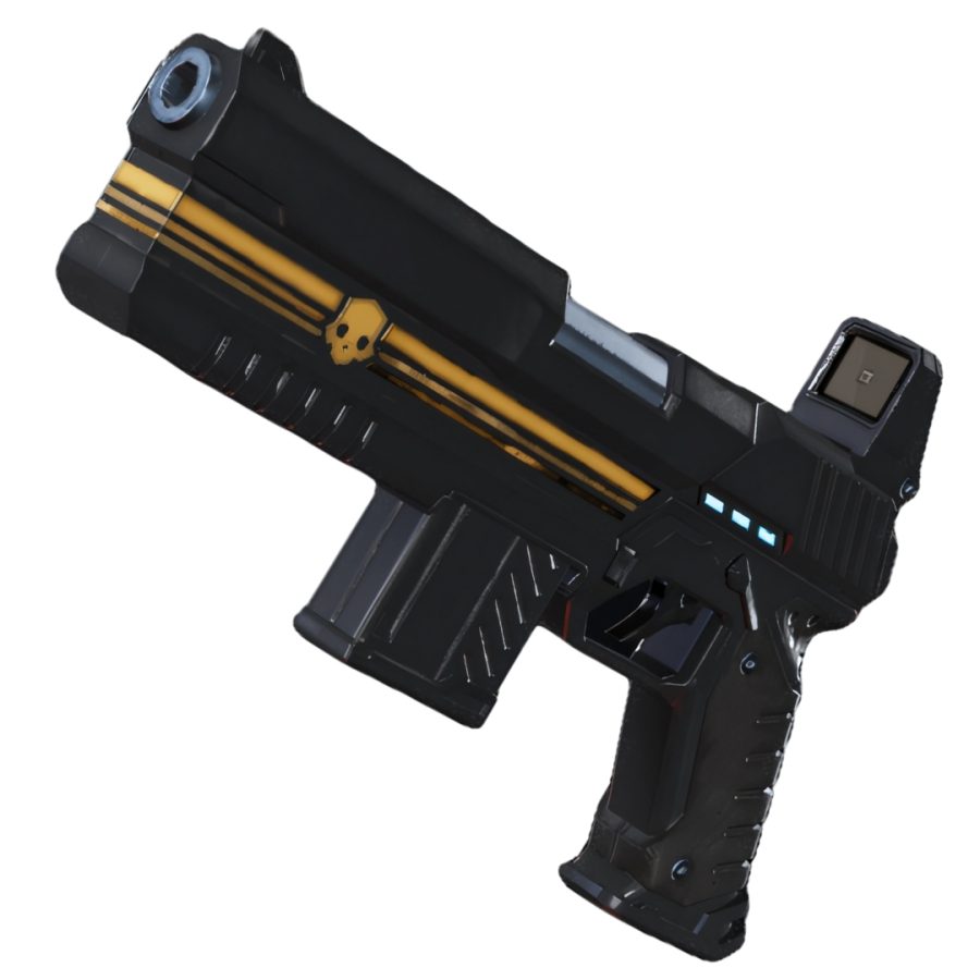 P-92 Warrant Hand pistol prop replica from Helldivers 2 by Blasters4Masters