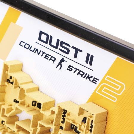 CS Dust 2 Plaque replica prop by Blasters4Masters