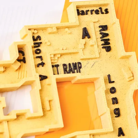 Dust 2 Map 3D Plaque Replica Prop From Counter Strike 2 By Blasters4Masters 8