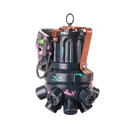 Jinx Grenade Replica Prop From Arcane League Of Legends By Blasters4Masters 2
