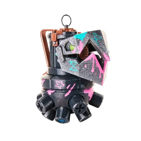 Jinx Grenade Replica Prop From Arcane League Of Legends By Blasters4Masters 4