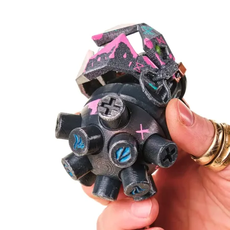 Jinx Grenade Replica Prop From Arcane League Of Legends By Blasters4Masters 6