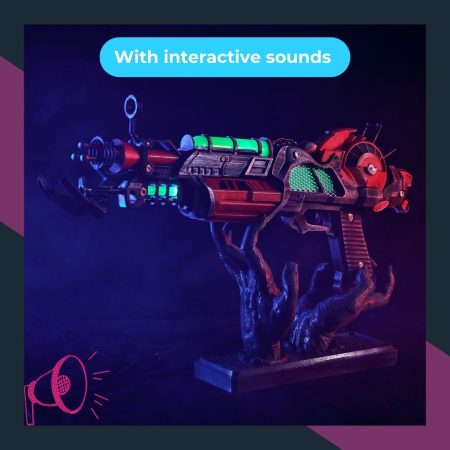 Lumina Ray Gun MK2 – Interactive Sound & LED Prop Replica | CoD Zombies Wonder Weapon