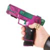 Rebecca's Pistol prop replica Pink & Green - Cyberpunk 2077