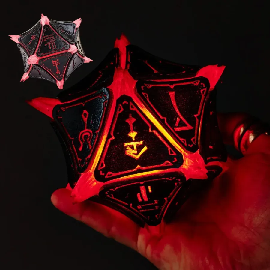 Shadowheart Mysterious Artefact Replica Prop From Baldurs Gate 3 Black RGB By Blasters4Masters