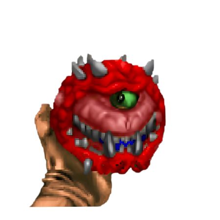 Handsize Cocodeamon prop replica from Doom by Blasters4masters 1