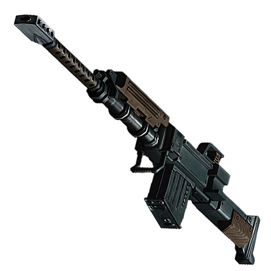 spiral rifle prop replica from devil may cry by Blasters4Masters