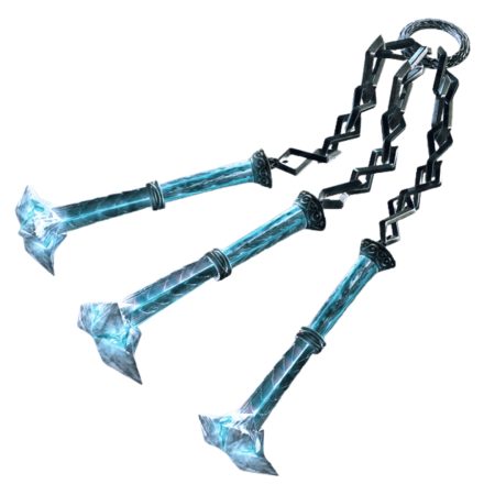 Cerberus (ice nunchaku) prop replica from Devil May Cry by Blasters4Masters