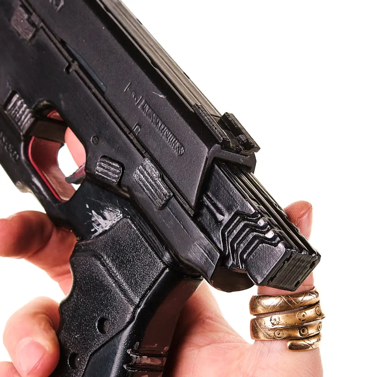 Arasaka JKE-X2 Kenshin pistol replica prop from Cyberpunk 2077 by Blasters4Masters_4 Arasaka JKE X2 Kenshin Pistol Replica Prop From Cyberpunk 2077 By Blasters4Masters 4