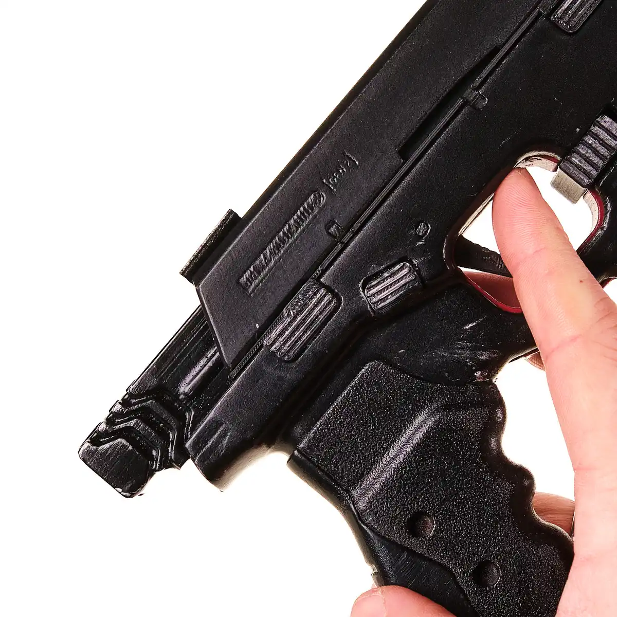 Arasaka JKE-X2 Kenshin pistol replica prop from Cyberpunk 2077 by Blasters4Masters_5 Arasaka JKE X2 Kenshin Pistol Replica Prop From Cyberpunk 2077 By Blasters4Masters 5