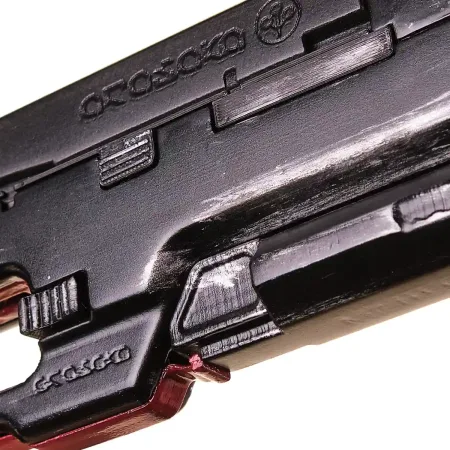 Arasaka JKE-X2 Kenshin - Cyberpunk 2077 8 Arasaka JKE X2 Kenshin Pistol Replica Prop From Cyberpunk 2077 By Blasters4Masters 7