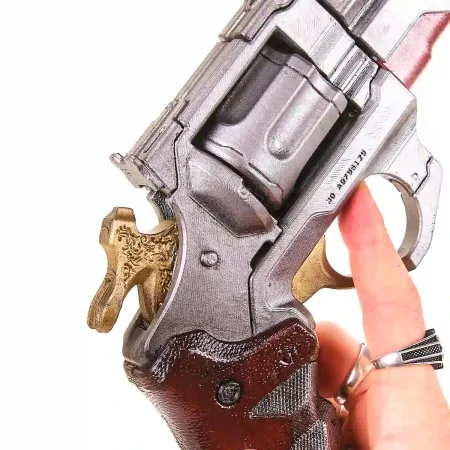 Archangel Revolver Replica Prop From Cyberpunk 2077 By Blasters4Masters 4