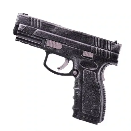 Black Tail Pistol Replica Prop From Resident Evil 4 Remake By Blasters4Masters 8