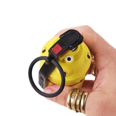CHAR Incendiary Grenade replica prop from Cyberpunk 2077 by Blasters4Masters