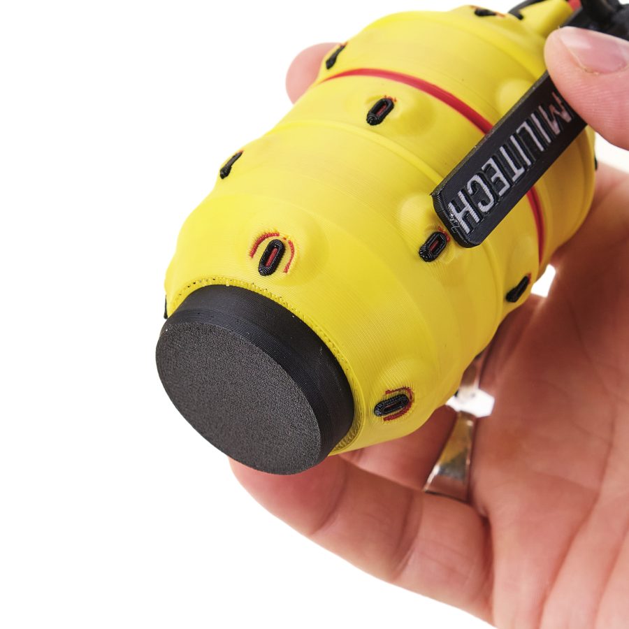 CHAR Incendiary Grenade replica prop from Cyberpunk 2077 by Blasters4Masters