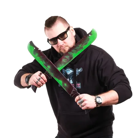 Dark Machete – Dying Light 3 Dark Machete Replica Prop From Dying Light By Blasters4Masters 8
