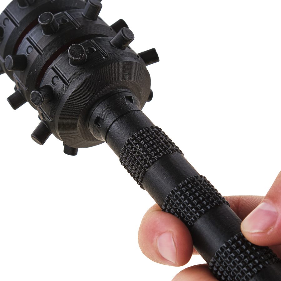 G-123 Thermite Grenade RED replica prop from Helldivers 2 by Blasters4Masters