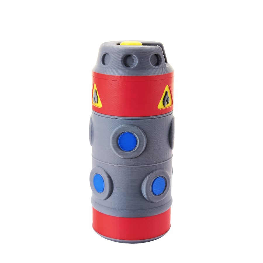 G-13 Incendiary Impact grenade replica prop from Helldivers 2 by Blasters4Masters