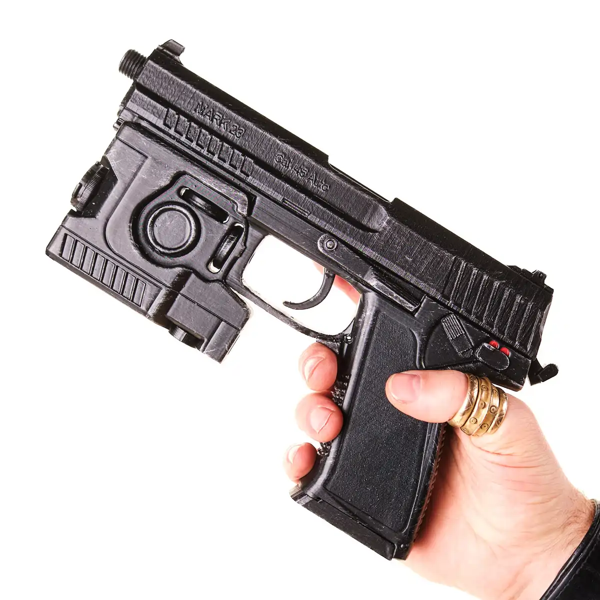 HK MK23 SOCOM Suppressed replica prop from Metal Gear Solid by Blasters4Masters (10) HK MK23 SOCOM Suppressed Replica Prop From Metal Gear Solid By Blasters4Masters 10