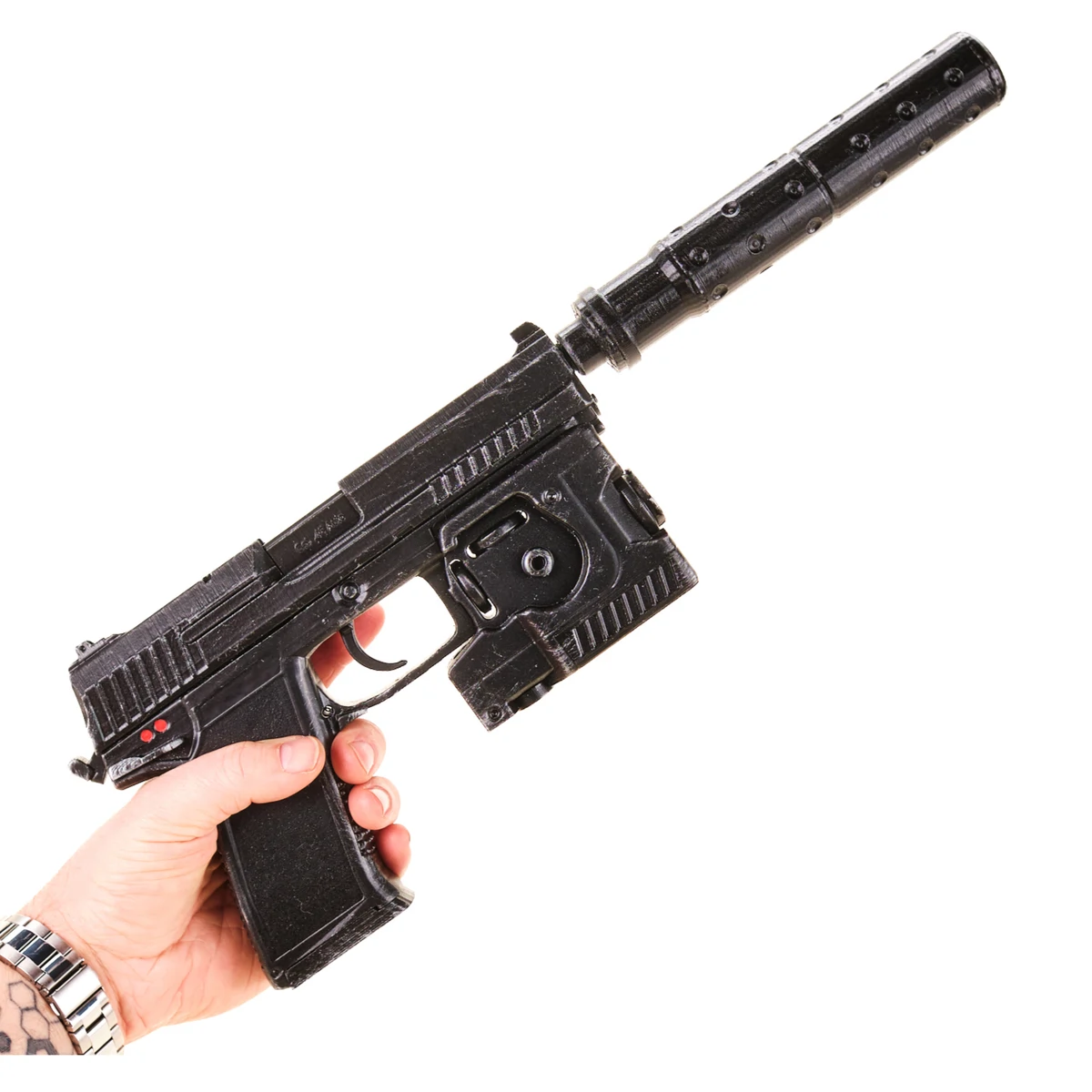 HK MK23 SOCOM Suppressed replica prop from Metal Gear Solid by Blasters4Masters (2) HK MK23 SOCOM Suppressed Replica Prop From Metal Gear Solid By Blasters4Masters 2