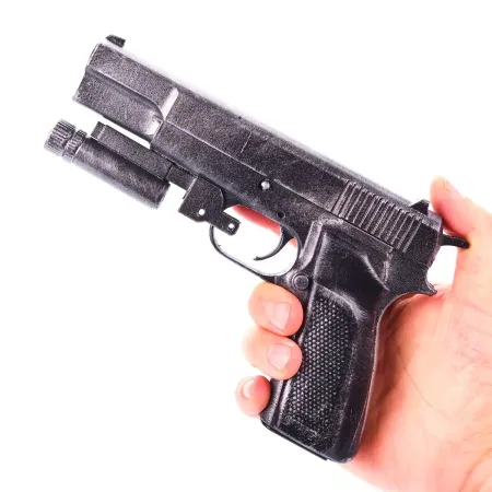 JMB HP3 Pistol Replica Prop From Resident Evil 2 Remake By Blasters4Masters