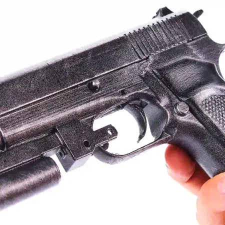 JMB HP3 Pistol Replica Prop From Resident Evil 2 Remake By Blasters4Masters 3