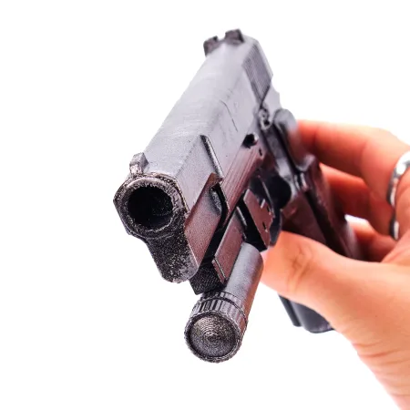 JMB HP3 Pistol Replica Prop From Resident Evil 2 Remake By Blasters4Masters 7