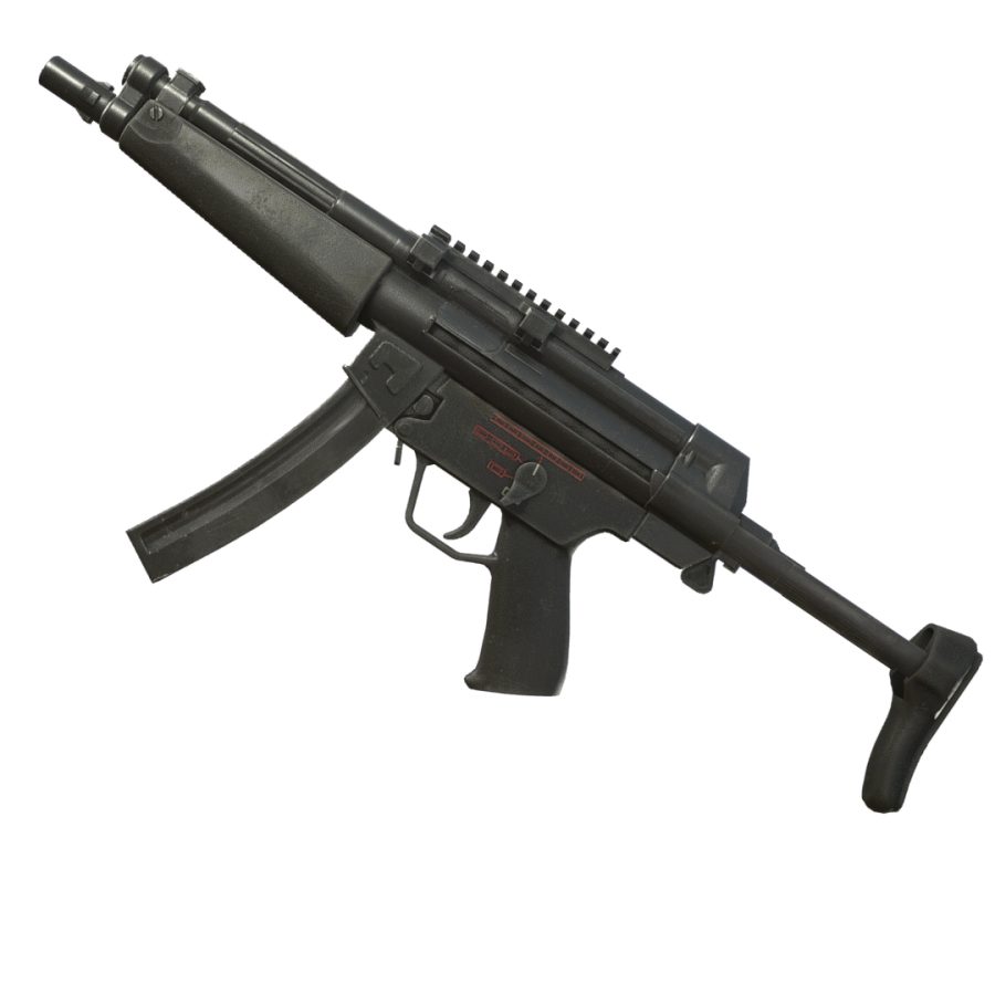 LE 5 SMG Prop Replica from Resident Evil 4 Remake by Blasters4Masters