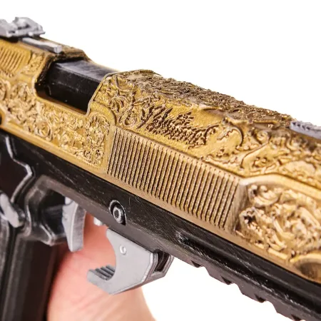 La Chingona Dorada Pistol Replica Prop From Cyberpunk 2077 By Blasters4Masters 7