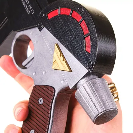 Lawgiver Mk 2 Replica Prop From Judge Dredd Comics By Blasters4Masters 3