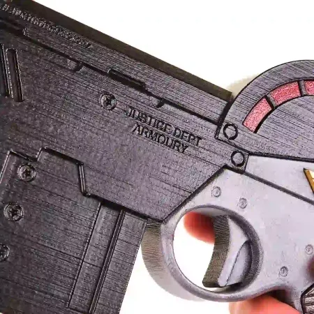 Lawgiver Mk 2 Replica Prop From Judge Dredd Comics By Blasters4Masters 5