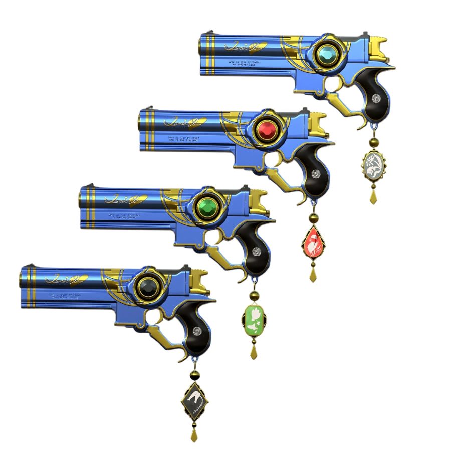 Love Is Blue Pistols from Bayonetta by Blasters4Masters