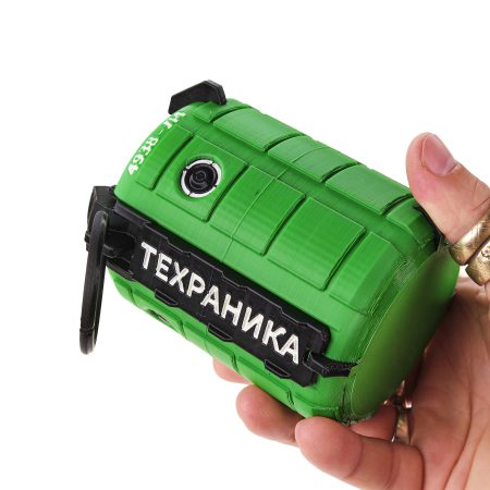 MOLODEC BioHaz Grenade replica prop from Cyberpunk 2077 by Blasters4Masters