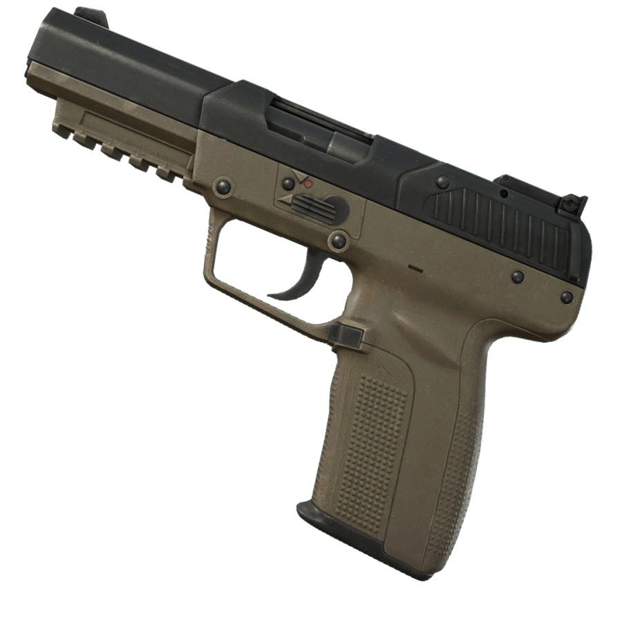 Punisher Pistol Prop Replica from Resident Evil 4 Remake by Blasters4Masters
